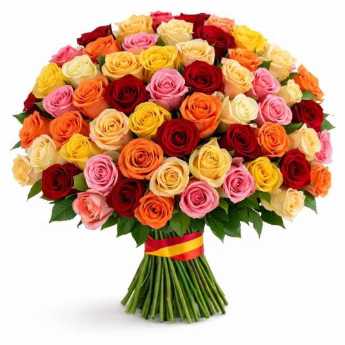 Акция! Розы Микс 101 шт.