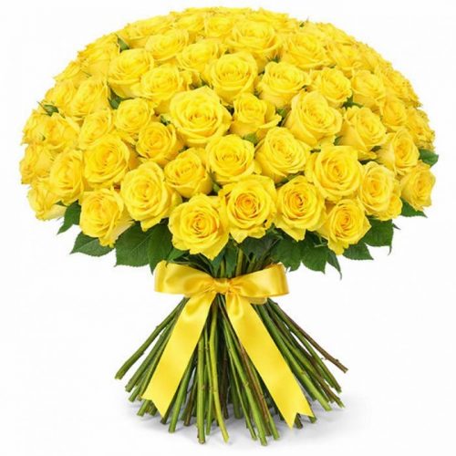 Розы Россия желтые