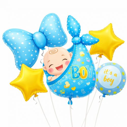 Набор гелиевых шаров «На выписку»