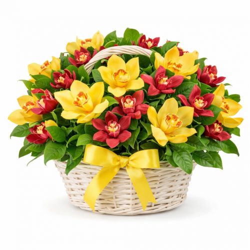 Цветочная композиция «Орхидейное великолепие»