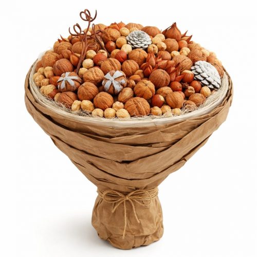 Эксклюзивный букет «Ореховая фантазия»