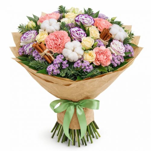 Новогодний букет «Очарование»