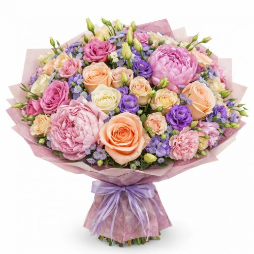 Цветочный букет «Сиреневый сон»